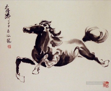 中国の走る馬 2 Oil Paintings